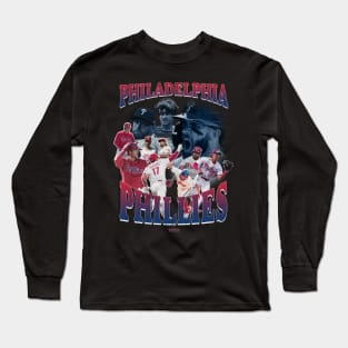 Philadelphia Philles Vintage Tee Long Sleeve T-Shirt